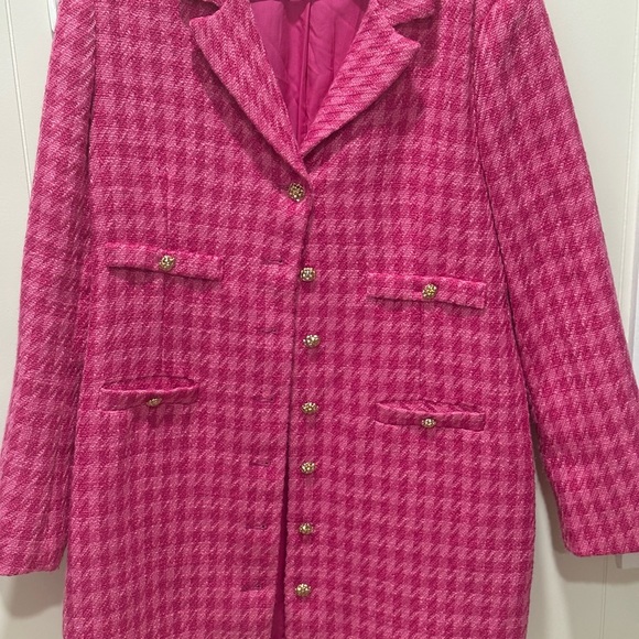 Tuckernuck Vibrant Pink Long Sleeve Dress - Picture 2 of 6